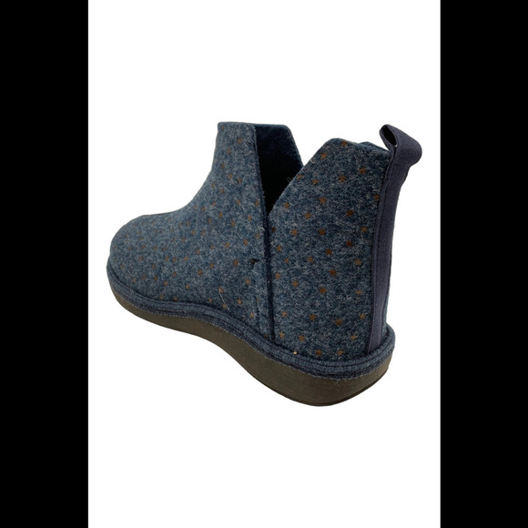 Unity in Diversity Wool Slipper Booties Palma Starry Blue - Medium - Picture 2 of 3